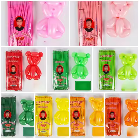 Thickened Long Stripe Ballon Magic Weaving Single Color Shape Home Straight Hair Small Prince 260 Cr