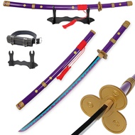 Forgemith Bamboo Anime Cosplay Swords：Roronoa Zoro/Kitetsu/Yama Enma/Trafalgar Law/Kozuki Oden/Edwar
