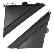 Matte Black Molding Door Mirror Triangle plate Cover For FIAT 500 2012-2019 Rear Window A-pillar Tri