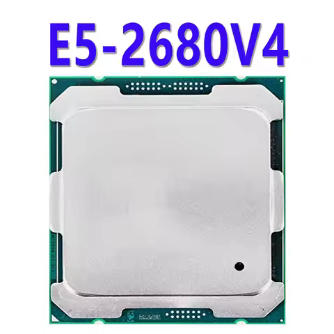 E5 2680V4 CPU Processor Xeon E5-2680V4 CPU 2.40GHz 14-Core 35M 14NM 2680 V4 2011-3 TPD 120W FOR X99 