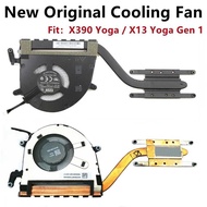 New For Laptop Lenovo Thinkpad X390 YOGA X13yoga CPU Cooling Fan Heatsink Radiator Cooler