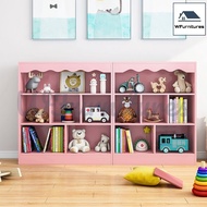 Children Landing Bookshelf Bookcase Shelf Storage Cabinet (L60/90 x W24 x H100cm)