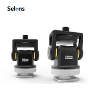 Selens หัวบอลข้อต่อขาตั้งกล้อง หมุนได้ 360 องศา วัสดุอลูมิเนียมคุณภาพดี สำหรับกล้อง SLR/DSLR/MSR การ