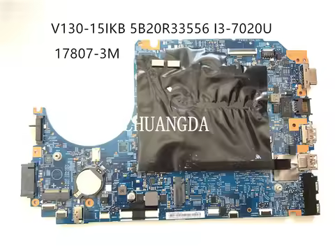 For Lenovo V130-15IKB laptop motherboard with I3-7020U CPU + 4G RAM 5B20R33556 LV315KB 17807-3M 448.