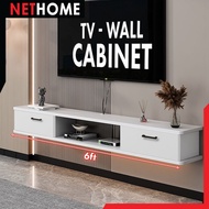 ⚡️NETHOME⚡️Wall TV Cabinet rak tv gantung Minimalist TV Storage Cabinet Tv Rack