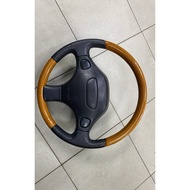 Original Daihatsu L700 Kelisa & Kenari Walnut Steering