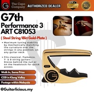 G7th Performance 3 ART ( Steel String 18kt Gold-Plate ) Capo - C81053
