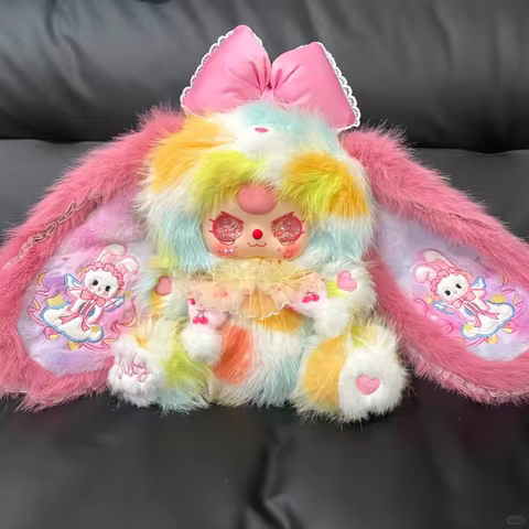 Genuine Baby Three 400% Lily Rabbit Town 5th Series Vinyl Plush Blind Box Trendy Play Collection Chr