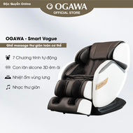 Ghế massage toàn thân OGAWA Smart Vogue Prime Massage Chair - Trục SL Track túi khí massage toàn thâ