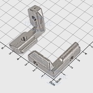 Countersunk Corner L for Aluminum Profile QT 40x40