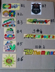 Sticker Helm Scotlight kena cahaya mantul bukan helm LTD KYT INK AGV