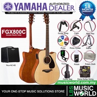 Yamaha FGX800C 41 Dreadnought Solid Spruce Acoustic Electric Guitar With Pickup