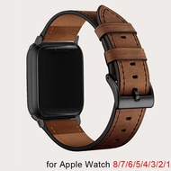 สายหนังวัวสำหรับ Apple Watch หนังวัวแท้ คุณภาพดี เข้ากับ Apple Watch ได้หลากรุ่น เรียบหรู ทันสมัย สายนาฬิกา