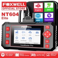 【Ship From Malaysia】FOXWELL NT604 Elite OBD2 Scanner Proton Perodua ABS SRS Engine Transmission Syst