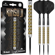 MISSION STEEL TIP DARTS - 22G/24G/26G Kinsuji 95% Tungsten DART SET ORIGINAL STEEL DART