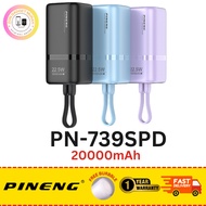 Pineng PN-739S PD 20000mAh Power Bank Super Mini Power Bank- 1 YEAR WARRANTY