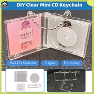 Mini CD Box Album Record Pendant Keychain DIY Keychain Peripheral Memorial Album