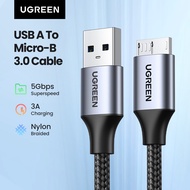 UGREEN USB A to Micro USB 3.0 5Gbps 3A Fast Sync Cord for Macbook Hard Disk Drive HDD SSD Case USB T