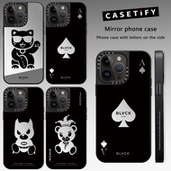 Blvck Spades Ace Clown Bear casetify Mirror Phone Case Suitable for iPhone16ProMax Compatible with i