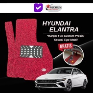 HYUNDAI Premium Car Mat ELANTRA Non-Luggage Custom FitHYUNDAI