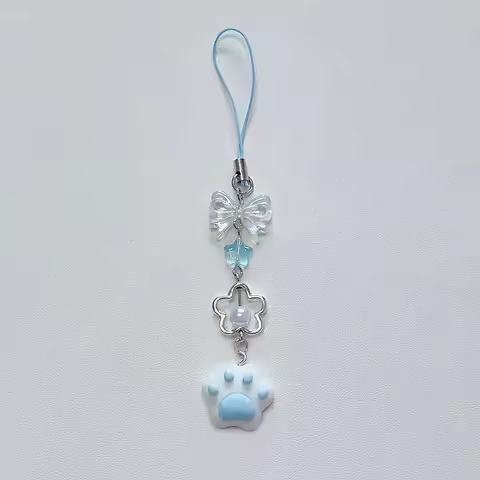 Cat paw phone charm/ kawaii phone charm