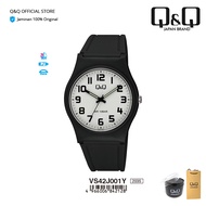 Q&Q QnQ QQ Original Jam Tangan Arloji Fashion Wanita Analog Strap Karet Rubber - VS42 VS42J Water Re