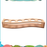 1Oz/30Ml Shot Glass Set Bamboo Shot Glass Holder, 6Pcs Shot Glass Set