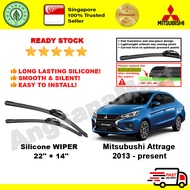 Genuine Silicon Wiper / Hybrid Wipers (For 2021 Mitsubishi Attrage /SpaceStar)