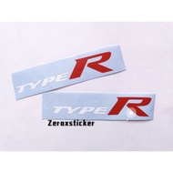 HONDA TYPE R Car Side Window Stickers CIVIC TYPE R STICKER (2PCS)