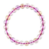 【正佳珠寶】紫黃晶 頂級極淨雙色紫黃晶 7.8-8.3mm 紫黃晶手珠