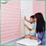 70x77cm Bricks Wallpaper Form DIY Adhesive 3D Retro WallPaper Waterproof Wall Sticker for Home Decor