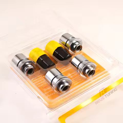 4Nuts+2Keys M12x1.5 Anti-Theft Security Safety Car Wheel Lock Nuts Locking Nuts Set For Toyota Mitsu