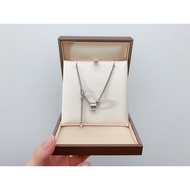 Second-Hand Bvlgari Bvlgari B.Zero1 18k White Gold Spring Necklace