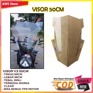 Universal Visor 50cm aws windshield aws V3 50cm DEVIL