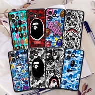 Soft Silicone Phone Case for Vivo Y01 V21 V21E T1 Y10 4G Y75 T1 5G Y32T D8S4 A Bathing Ape Fashion B