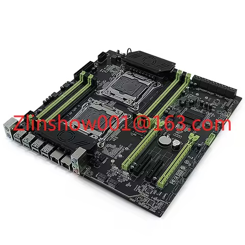 C612 Gaming Pc Mother Board Dula Xeon E5 LGA2011-3 Processors Dual Channel DDR3 256GB Computer Mainb