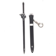 [Top] Gantungan kunci pedang 22 cm anime sword art online kirito