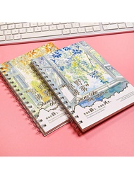 A5 Thickened Cartoon Hardcover Spiral Notebook - The Perfect School Notes, Office Writing, Diary Of