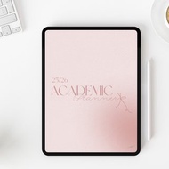 數碼 【電子手帳】2025/26 學年計劃本 | 粉紅色 | 直式 / 附數位貼紙