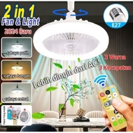 Ceiling Fan Light Long Range Ceiling Fan Light 2in1 Multi Function LED Fan Light 35W
