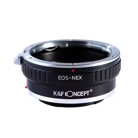 K&F Concept EOS-NEX Adapter for Canon EOS EF Mount Lens to Sony E Mount Camera NEX-7 6 5R A6500 A7II