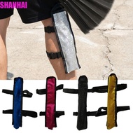 SHANHAI Kung Fu Fan Bag, Leggings Reflective Protective Fan Holder, Thigh Strap Shiny with Waist Bel