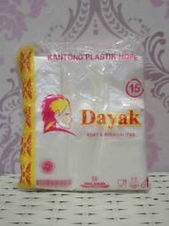 Kantong Plastik HDPE DAYAK 15 Kuat Dan Berkualitas