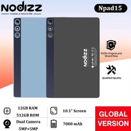 Nodizz Npad15 10.1 Inch Android 14 Tablet MTK6737 Core 12GB+512GB 7000mAh WiFi 6 5MP+5MP Dual Camera