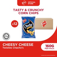 Twisties Chachos Big Pack Cheesy Cheese 160G (Bundle of 5/12)