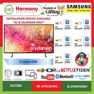 SAMSUNG 43" 50" 65" 75" 85" 4K UHD SMART TV DU7000 UA43DU7000KXXM I UA50DU7000KXXM I UA65DU7000KXXM 