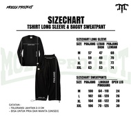 HITAM Mozzaproject Black Long Sleeve Tshirt and Plain Baggy Ballon