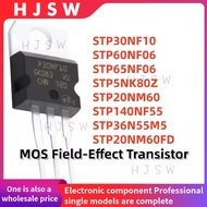 5PCS STP30NF10/STP60NF06/STP65NF06/STP20NM60/STP140NF55/STP36N55M5 TO-220 MOSFET P30NF10 P60NF06 P65