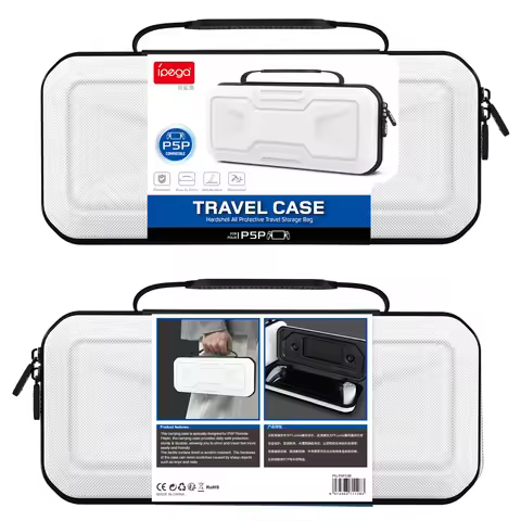 Ipega for PS5 Portal Handheld Storage Bag Large Capacity EVA Hard Shell Multifunctional Handbag Case