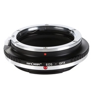 CL350 Lens Mount Adapter Compatible with Canon EOS EF Lens Mount to GFX Mount Camera Body